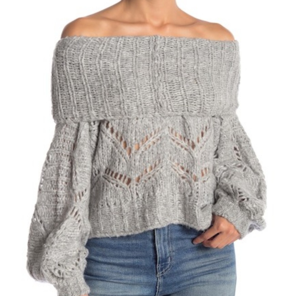 Free People Nimbus Cloud Cowl Pullover Knit - Picture 6 of 8